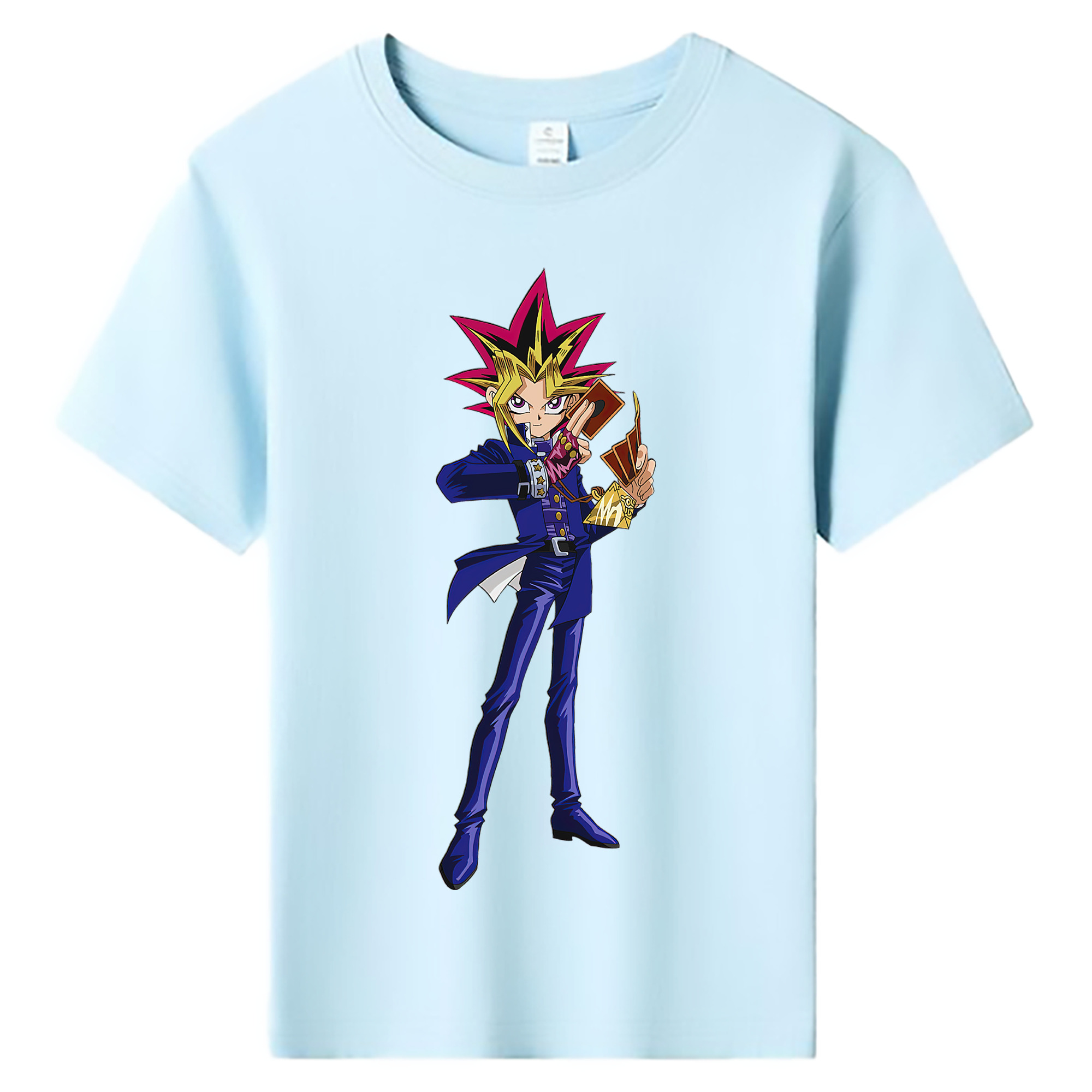 （画像用） 遊☆戯☆王 Yu-Gi-Oh! 綿100％キッズTシャツ（フロントプリント）